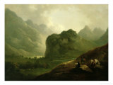 A Sketching Party in the Pass at Borrowdale