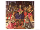 Madonna and Child with Ss Justus  Zenobius and the Archangels Michael and Raphael