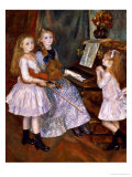 The Daughters of Catulle Mendes at the Piano  1888