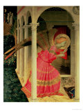 Detail from the Annunciation Showing the Angel Gabriel