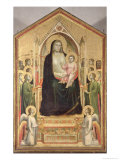 The Madonna Di Ognissanti  circa 1310 (Pre-Restoration)