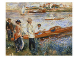 Oarsmen at Chatou  1879 (Oil on Canvas)