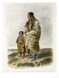 Dacota Woman and Assiniboin Girl