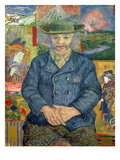 Pere Tanguy (Father Tanguy)  1887-88 (Oil on Canvas)