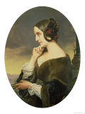 Portrait of the Countess Marie D'Agoult 1843