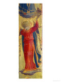 Angel Playing a Trumpet  Detail from the Linaiuoli Triptych  1433