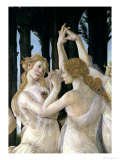 Primavera: Detail of Two of the Three Graces