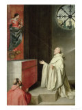 St Bernard and the Virgin