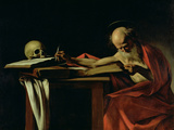 St Jerome Writing  circa 1604