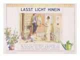 Frontispiece to "Lasst Licht Hinin" ("Let in More Light") 1909