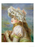 Portrait of a Young Woman in a Lace Hat  1891