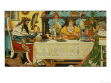 The Princess Shares Her Dinner with the Frog  from "The Frog Prince " 1874