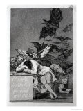 The Sleep of Reason Produces Monsters  Plate 43 of "Los Caprichos " 1799