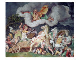 Achilles Dragging the Body of Hector Round on His Chariot  Detail