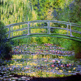 The Waterlily Pond with the Japanese Bridge  1899