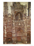 Rouen Cathedral  Evening  Harmony in Brown  1894