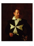 Portrait of a Knight of Malta  Possibly Fra Antonio Martelli  1607-08