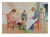 Shelling Peas  Pub in 'Lasst Licht Hinin'(`Let in More Light')  1909