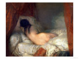 Reclining Female Nude  circa 1844-45