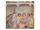 Christ Washing the Disciples' Feet  circa 1305 (Pre-Restoration)