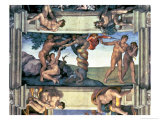 Sistine Chapel Ceiling: the Fall of Man and the Expulsion from the Garden of Eden