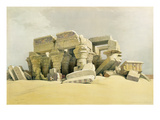 Ruins of the Temple of Kom Ombo  from "Egypt and Nubia"  Vol1 (Litho) (See also 84718)