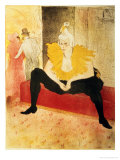 Seated Female Clown  Mlle Cha-U-Kao  1896