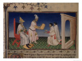 Kublai Khan Giving His Golden Seal to Marco Polo at His New Capital in Cambaluc