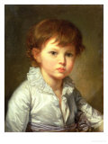 Portrait of Count Stroganov as a Child  1778