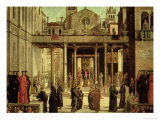 The Donation of the Relic of the Holy Cross to the Confraternity of the School of St John