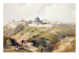 Jerusalem  April 9th 1839  Plate 16 from Volume I of "The Holy Land"