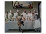 St Hugh of Cluny in the Refectory of the Carthusians  1633