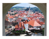 Cesky Krumlov Portal View - Czech Republic