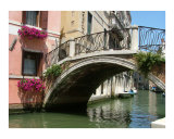 Colorful Venetian Bridge