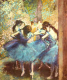 Dancers in Blue  c1895