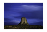 Devils Tower Sunset & Star Trails