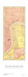 New Orleans Street Map  1895
