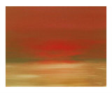 red sunset