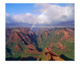 Waimea Canyon with Rainbow