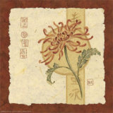Red Asian Flowers I
