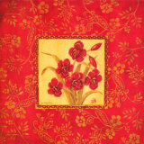 Orchids in Red