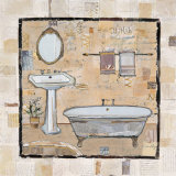 Vintage Bath Time I