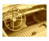 Classic interior in sepia
