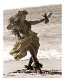 Hula Dancer in Tapa Skirt 2