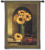 Sunflowers with Persian Rug