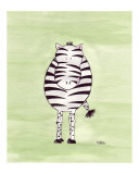 Watercolor Zebra