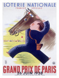 Grand Prix Horse Race  Paris