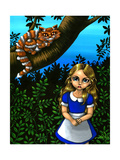 Alice in Wonderland :  Alice and the Cheshire Cat
