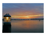 Lit Sunset