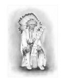 Native American Blackfoot Indian